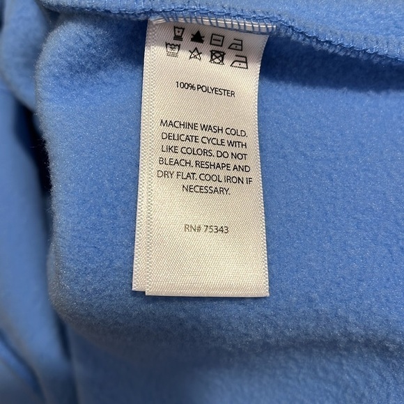 ASPEN Light Blue Mock Neck Sweatshirt Sz S NWT - Picture 4 of 4